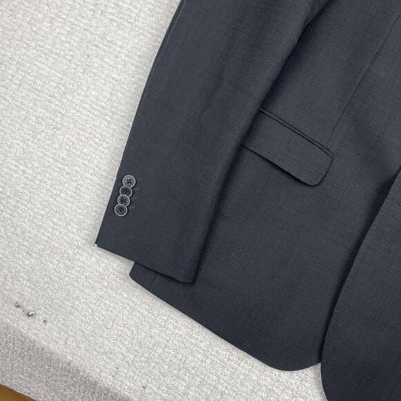 Ermenegildo Z Zegna Jacket Mens 50 R Gray Drop 8 Blazer Sport Coat Wool Mohair - Picture 5 of 16